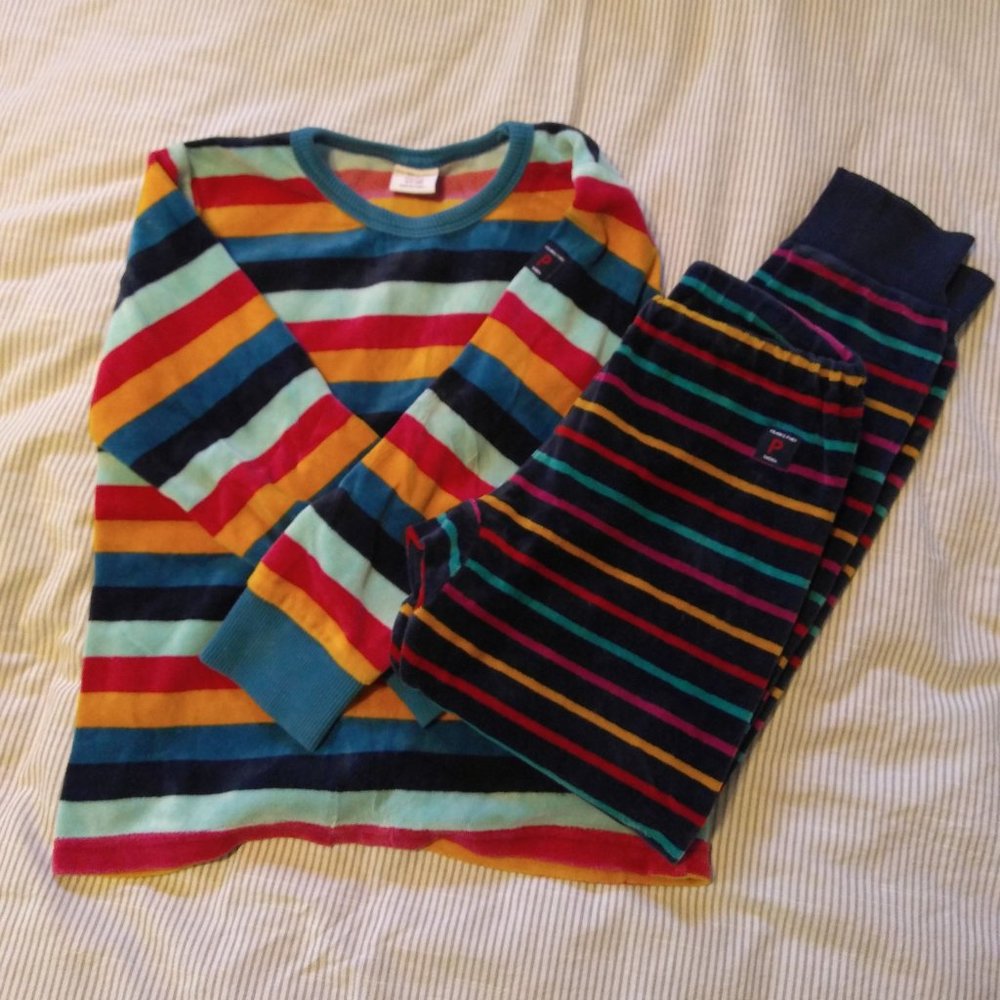 Polarn O. Pyret velvet set 4-6